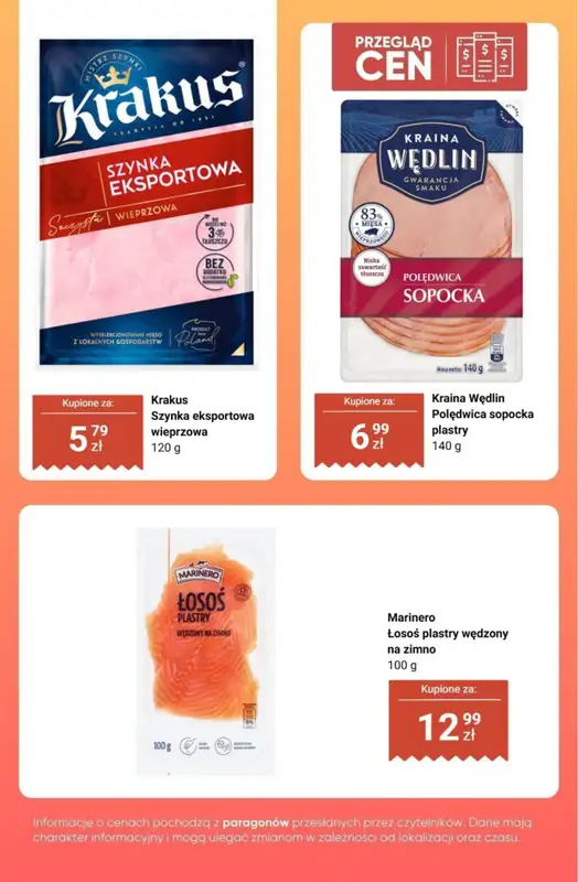 Biedronka - gazetka promocyjna Produkty na kanapki - przegląd cen od czwartku 24.09 do soboty 26.09 - strona 7