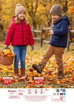 Auchan - gazetka promocyjna Gazetka Racibórz I Gotowi na jesienną pogodę? Bo my tak! od środy 23.09 do wtorku 06.10 - strona 9