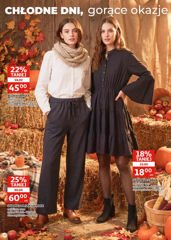 Auchan - gazetka promocyjna Gazetka Zielona Góra I Gotowi na jesienną pogodę? Bo my tak! od środy 23.09 do wtorku 06.10 - strona 2