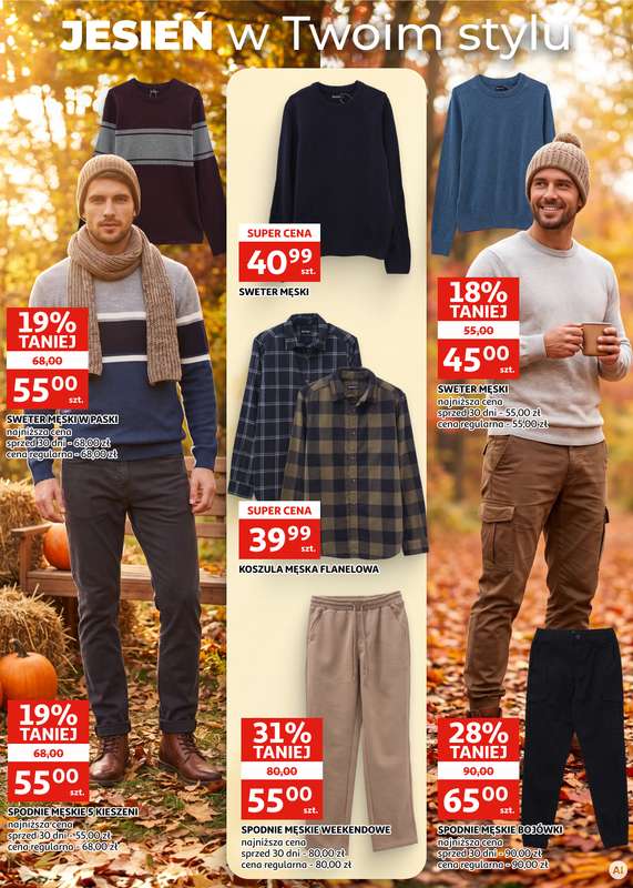 Auchan - gazetka promocyjna Gazetka Zielona Góra I Gotowi na jesienną pogodę? Bo my tak!  do wtorku 06.10 - strona 6