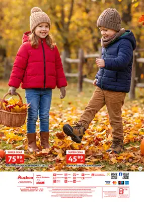 Auchan - gazetka promocyjna Gazetka Zielona Góra I Gotowi na jesienną pogodę? Bo my tak! od środy 23.09 do wtorku 06.10 - strona 9