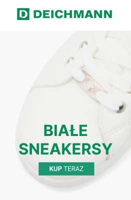 Deichmann - gazetka promocyjna Białe sneakersy damskie od wtorku 22.09 