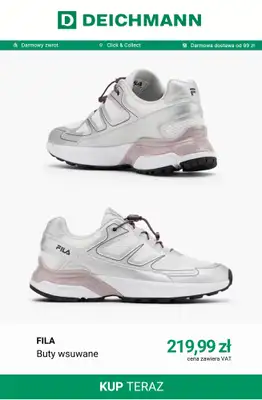 Deichmann - gazetka promocyjna Białe sneakersy damskie od wtorku 22.09  - strona 6