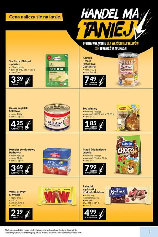 Makro - gazetka promocyjna Mega oferty dla Twojego Sklepu od wtorku 29.09 do poniedziałku 12.10 - strona 3