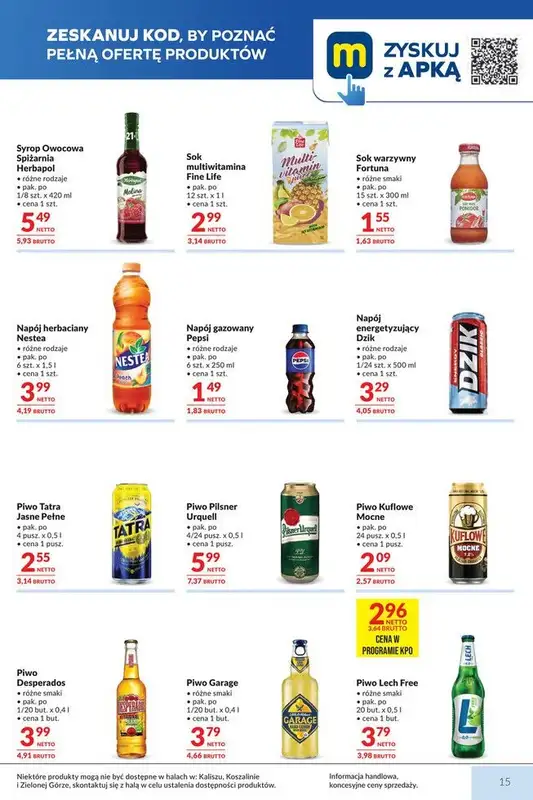 Makro - gazetka promocyjna Mega oferty dla Twojego Sklepu od wtorku 29.09 do poniedziałku 12.10 - strona 15