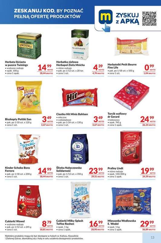 Makro - gazetka promocyjna Mega oferty dla Twojego Sklepu od wtorku 29.09 do poniedziałku 12.10 - strona 13