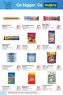 Makro - gazetka promocyjna Mega oferty dla Twojego Sklepu od wtorku 29.09 do poniedziałku 12.10 - strona 14