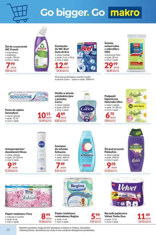 Makro - gazetka promocyjna Mega oferty dla Twojego Sklepu od wtorku 29.09 do poniedziałku 12.10 - strona 20