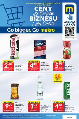 Makro - gazetka promocyjna Mega oferty dla Twojego Sklepu od wtorku 29.09 do poniedziałku 12.10