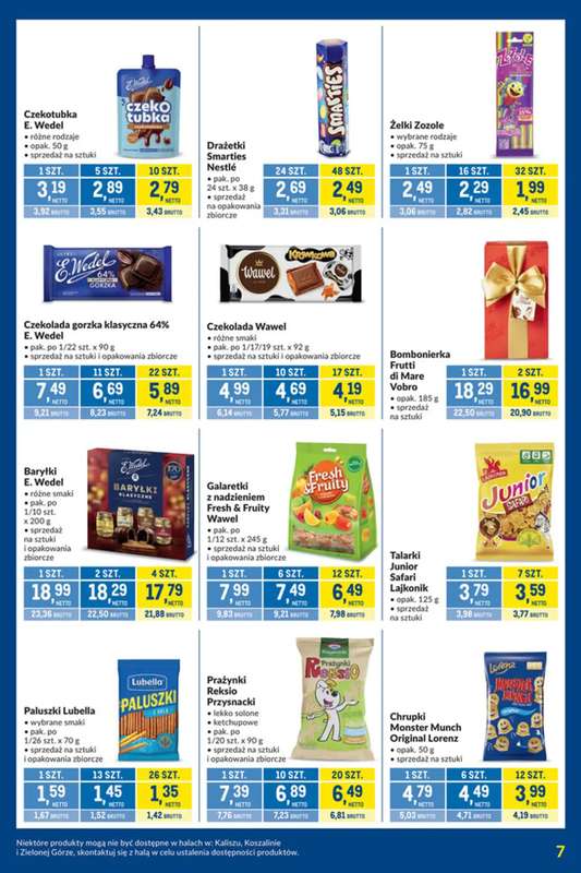 Makro - gazetka promocyjna Kupujesz więcej, płacisz mniej od wtorku 29.09 do poniedziałku 26.10 - strona 7