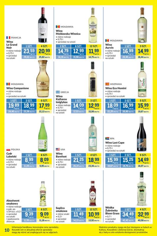 Makro - gazetka promocyjna Kupujesz więcej, płacisz mniej od wtorku 29.09 do poniedziałku 26.10 - strona 10