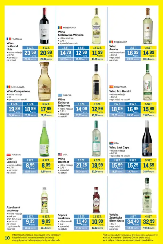 Makro - gazetka promocyjna Kupujesz więcej, płacisz mniej od wtorku 29.09 do poniedziałku 26.10 - strona 10