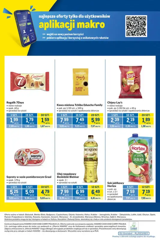 Makro - gazetka promocyjna Kupujesz więcej, płacisz mniej od wtorku 29.09 do poniedziałku 26.10 - strona 12