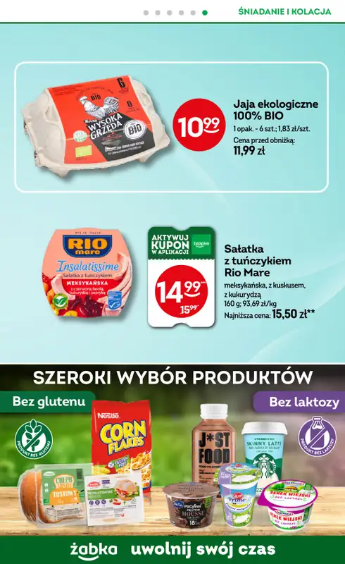 Żabka - gazetka promocyjna Gazetka Spożywcza od środy 23.09 do wtorku 06.10 - strona 15