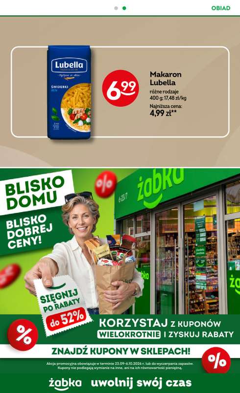 Żabka - gazetka promocyjna Gazetka Spożywcza od środy 23.09 do wtorku 06.10 - strona 17