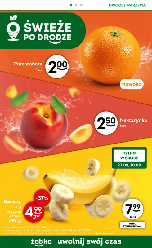 Żabka - gazetka promocyjna Gazetka Spożywcza od środy 23.09 do wtorku 06.10 - strona 6