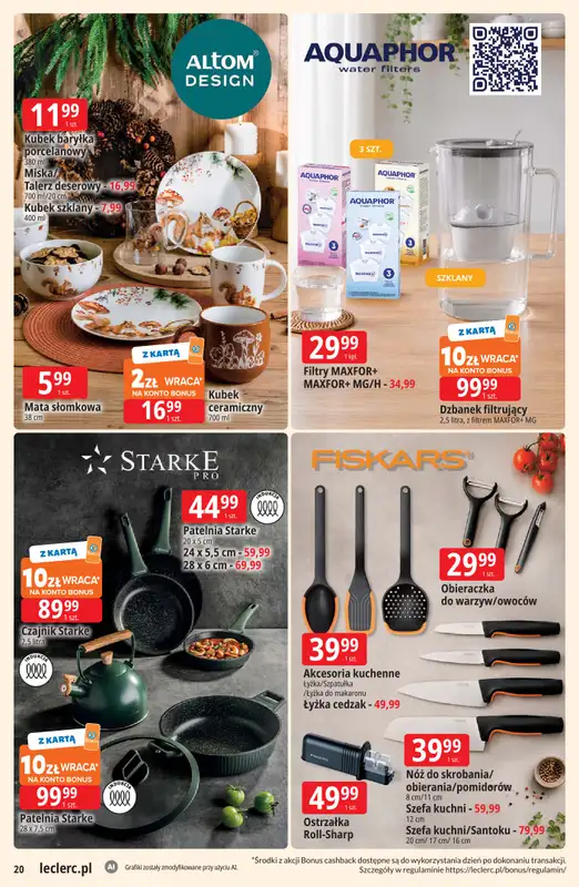 Leclerc - gazetka promocyjna Oferta E.Leclerc od wtorku 22.09 do soboty 03.10 - strona 20