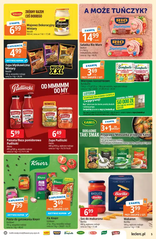 Leclerc - gazetka promocyjna Oferta E.Leclerc od wtorku 22.09 do soboty 03.10 - strona 5