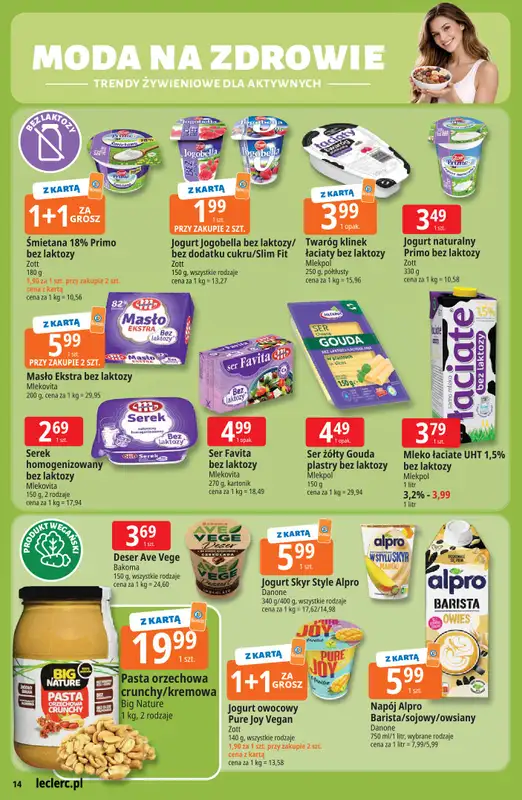 Leclerc - gazetka promocyjna Oferta E.Leclerc od wtorku 22.09 do soboty 03.10 - strona 14