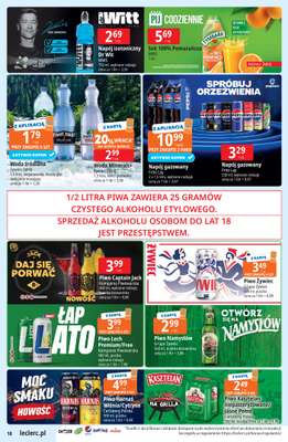 Leclerc - gazetka promocyjna Oferta E.Leclerc od wtorku 22.09 do soboty 03.10 - strona 18