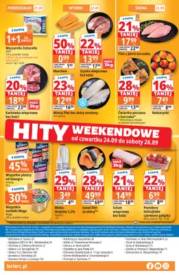Leclerc - gazetka promocyjna Oferta E.Leclerc od wtorku 22.09 do soboty 03.10 - strona 28
