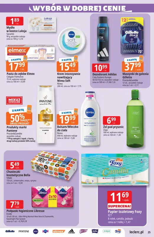 Leclerc - gazetka promocyjna Oferta E.Leclerc od wtorku 22.09 do soboty 03.10 - strona 25