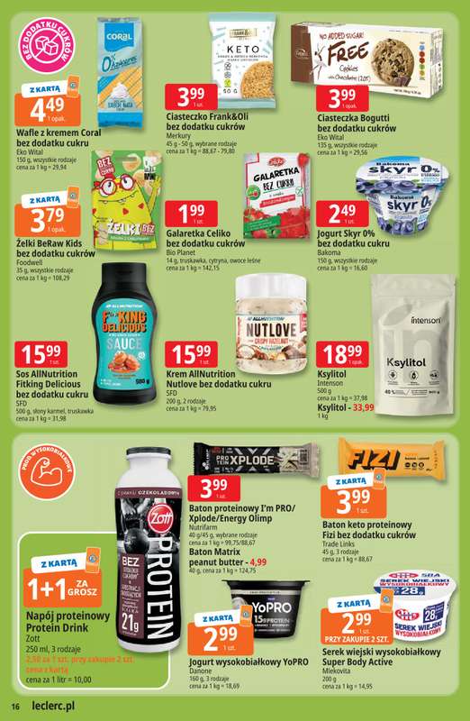 Leclerc - gazetka promocyjna Oferta E.Leclerc od wtorku 22.09 do soboty 03.10 - strona 16