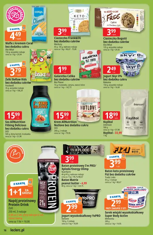 Leclerc - gazetka promocyjna Oferta E.Leclerc od wtorku 22.09 do soboty 03.10 - strona 16