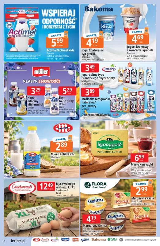 Leclerc - gazetka promocyjna Oferta E.Leclerc od wtorku 22.09 do soboty 03.10 - strona 6