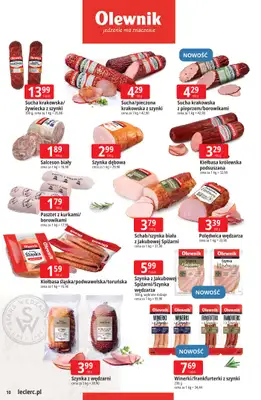 Leclerc - gazetka promocyjna Oferta E.Leclerc od wtorku 22.09 do soboty 03.10 - strona 10