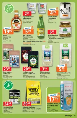 Leclerc - gazetka promocyjna Oferta E.Leclerc od wtorku 22.09 do soboty 03.10 - strona 17