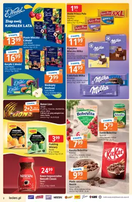 Leclerc - gazetka promocyjna Oferta E.Leclerc od wtorku 22.09 do soboty 03.10 - strona 2