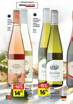 Intermarche - gazetka promocyjna Oferta alkoholowa od czwartku 08.10 do środy 21.10 - strona 12