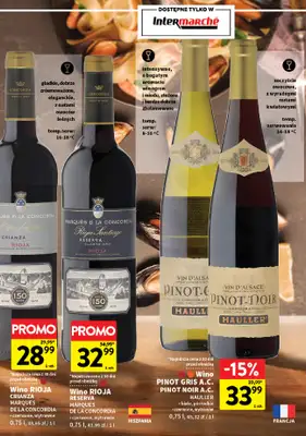 Intermarche - gazetka promocyjna Oferta alkoholowa od czwartku 08.10 do środy 21.10 - strona 11