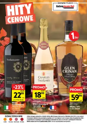 Intermarche - gazetka promocyjna Oferta alkoholowa od czwartku 08.10 do środy 21.10 - strona 20