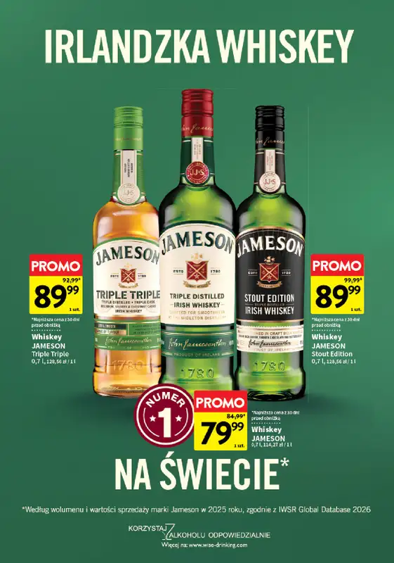 Intermarche - gazetka promocyjna Oferta alkoholowa od czwartku 08.10 do środy 21.10 - strona 8