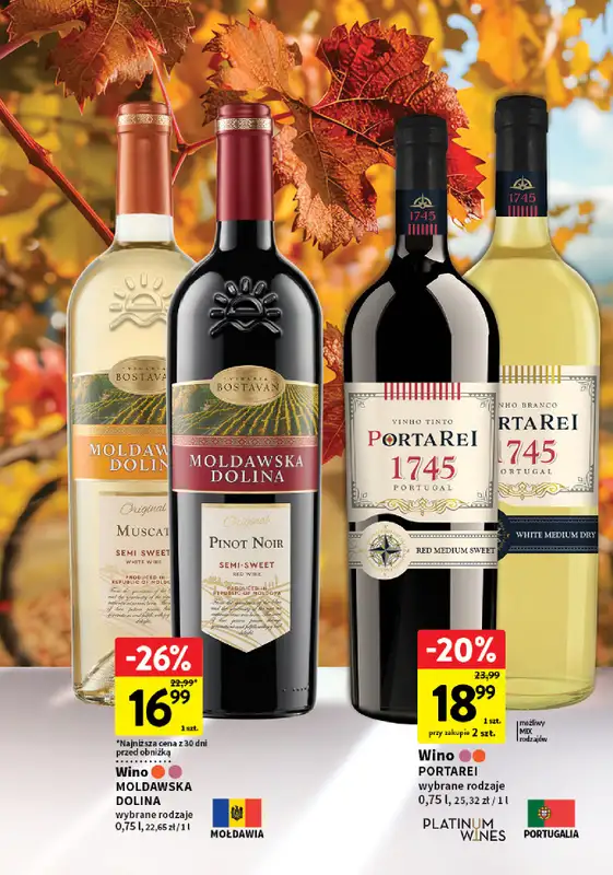 Intermarche - gazetka promocyjna Oferta alkoholowa od czwartku 08.10 do środy 21.10 - strona 16