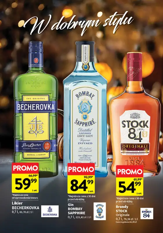 Intermarche - gazetka promocyjna Oferta alkoholowa od czwartku 08.10 do środy 21.10 - strona 6
