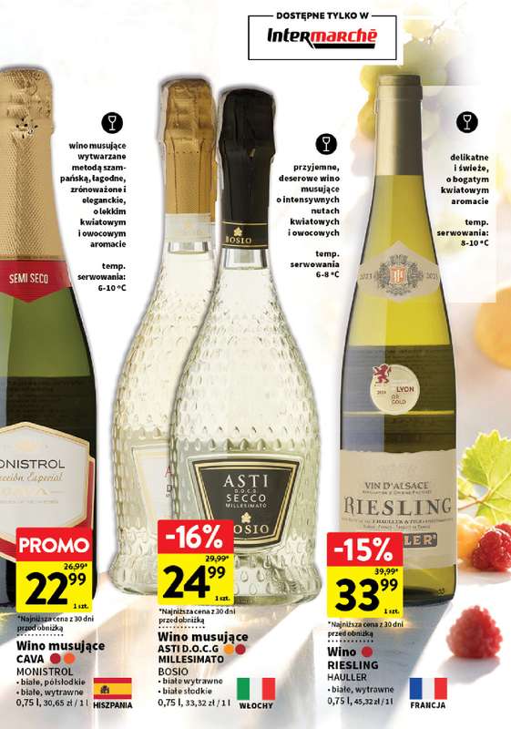 Intermarche - gazetka promocyjna Oferta alkoholowa od czwartku 08.10 do środy 21.10 - strona 13