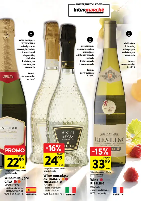 Intermarche - gazetka promocyjna Oferta alkoholowa od czwartku 08.10 do środy 21.10 - strona 13