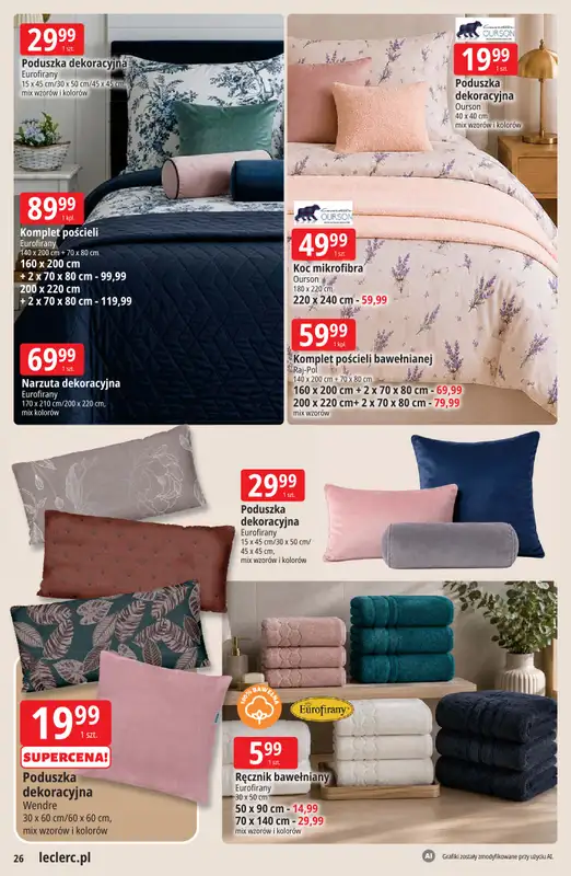 Leclerc - gazetka promocyjna Oferta E.Leclerc od wtorku 22.09 do soboty 03.10 - strona 26