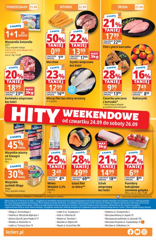Leclerc - gazetka promocyjna Oferta E.Leclerc od wtorku 22.09 do soboty 03.10 - strona 32