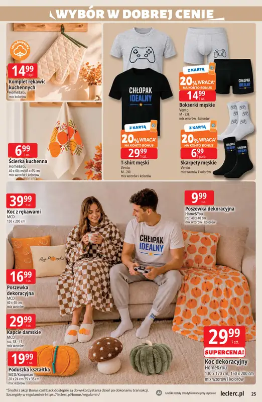 Leclerc - gazetka promocyjna Oferta E.Leclerc od wtorku 22.09 do soboty 03.10 - strona 25
