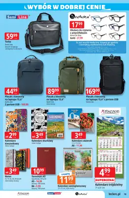 Leclerc - gazetka promocyjna Oferta E.Leclerc od wtorku 22.09 do soboty 03.10 - strona 19