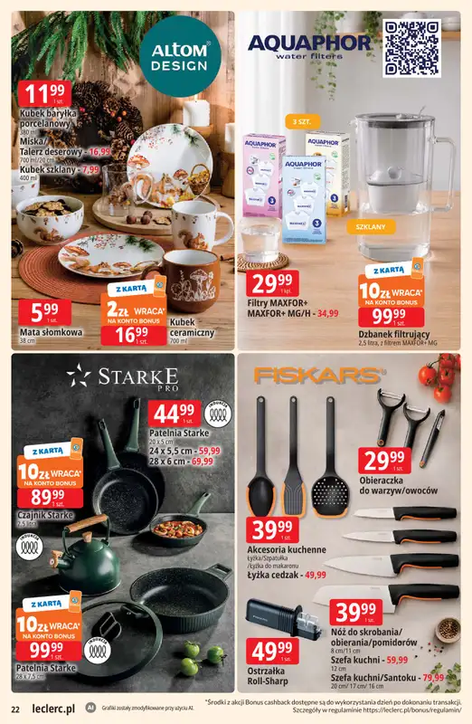 Leclerc - gazetka promocyjna Oferta E.Leclerc od wtorku 22.09 do soboty 03.10 - strona 22
