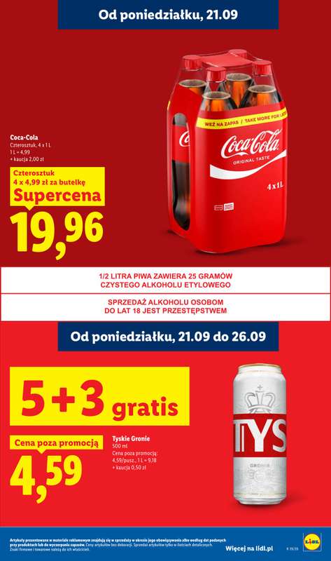 Lidl - gazetka promocyjna Oferta od poniedziałku od poniedziałku 21.09 do środy 23.09 - strona 25