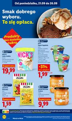 Lidl - gazetka promocyjna Oferta od poniedziałku od poniedziałku 21.09 do środy 23.09 - strona 58