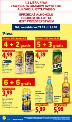 Lidl - gazetka promocyjna Oferta od poniedziałku od poniedziałku 21.09 do środy 23.09 - strona 78
