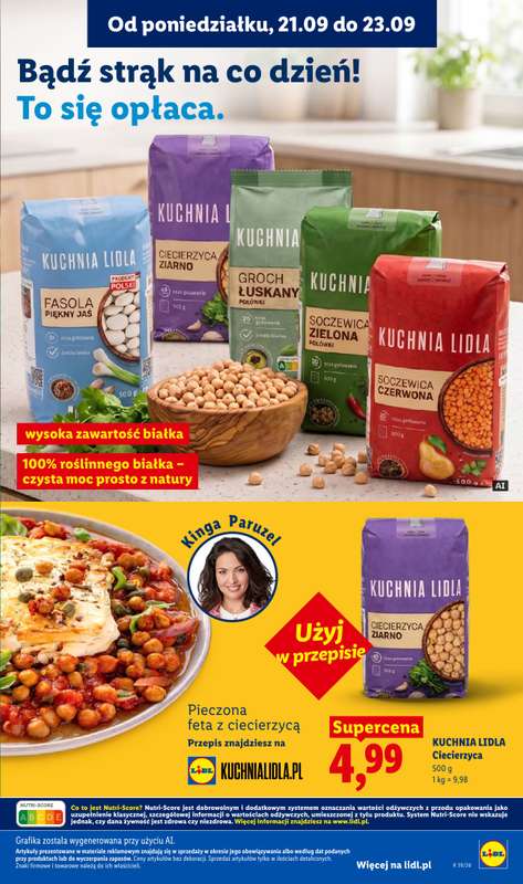 Lidl - gazetka promocyjna Oferta od poniedziałku od poniedziałku 21.09 do środy 23.09 - strona 85