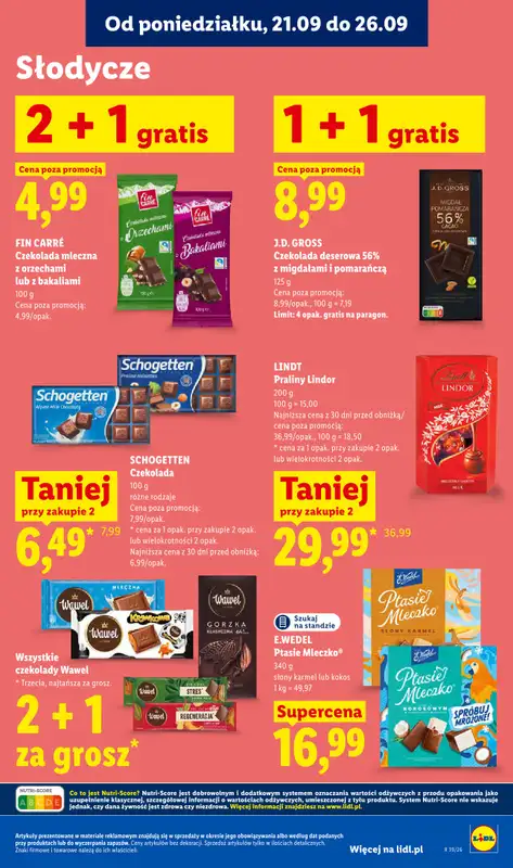 Lidl - gazetka promocyjna Oferta od poniedziałku od poniedziałku 21.09 do środy 23.09 - strona 69